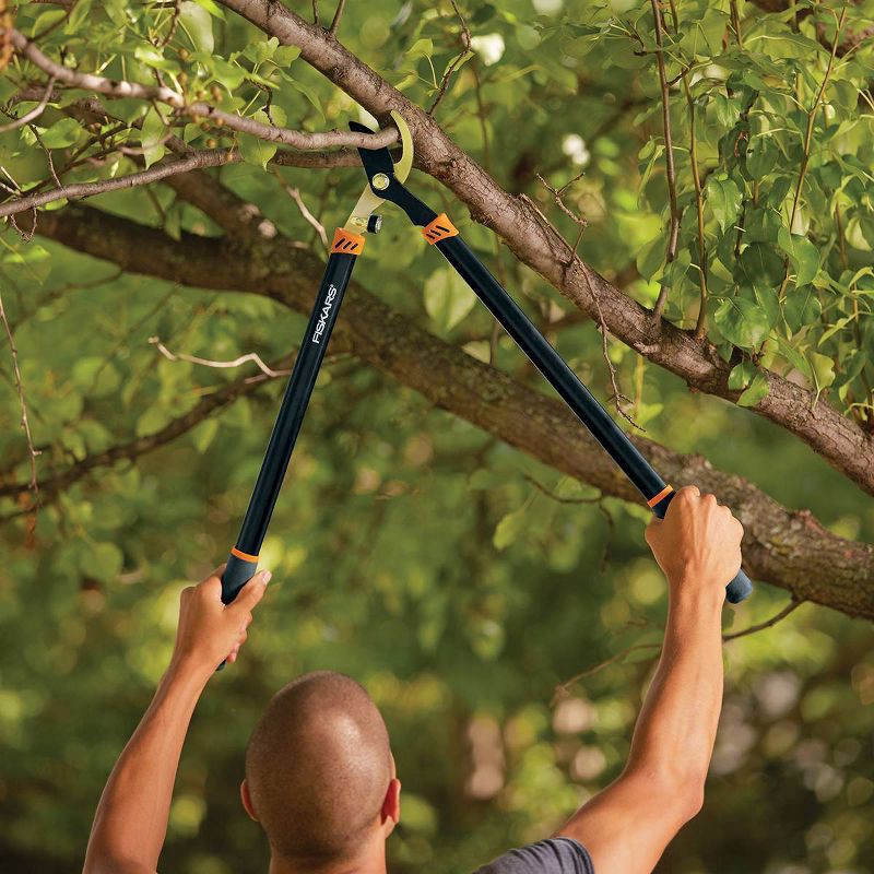 slide 2 of 3, Fiskars 3pc Tree & Shrub Care Set: Rust-Resistant Steel, Lifetime Limited Warranty, 3 ct