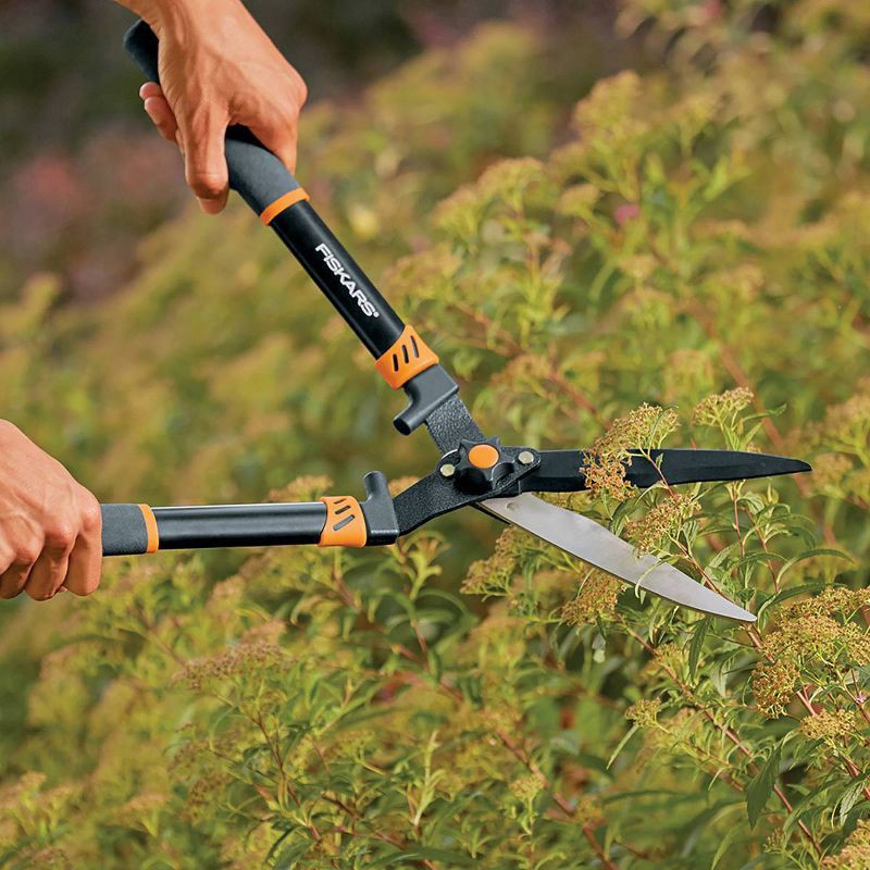 slide 3 of 3, Fiskars 3pc Tree & Shrub Care Set: Rust-Resistant Steel, Lifetime Limited Warranty, 3 ct