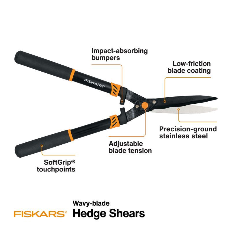 slide 5 of 11, Fiskars 3pc Tree & Shrub Care Set: Rust-Resistant Steel, Lifetime Limited Warranty, 3 ct