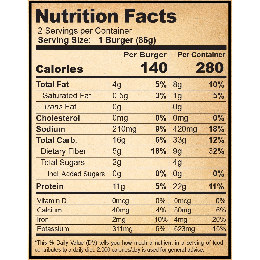 slide 3 of 4, Sweet Earth Mediterranean Veggie Burger, 6 oz