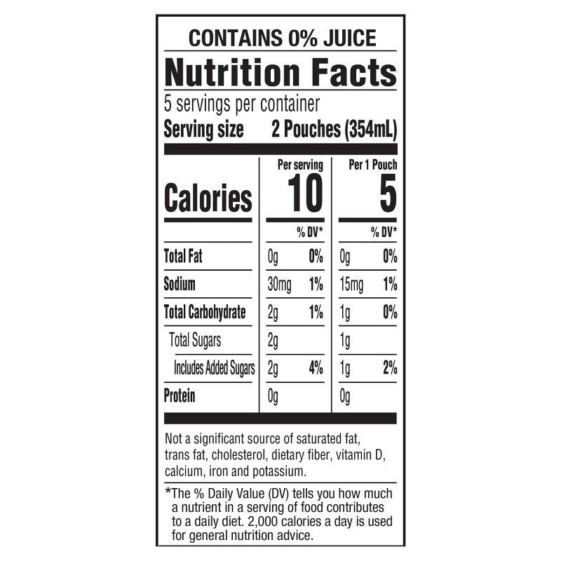 slide 2 of 13, Capri Sun Roaring Waters Fruit Punch Pack - 10pk/6 fl oz Pouches, 10 ct; 6 fl oz