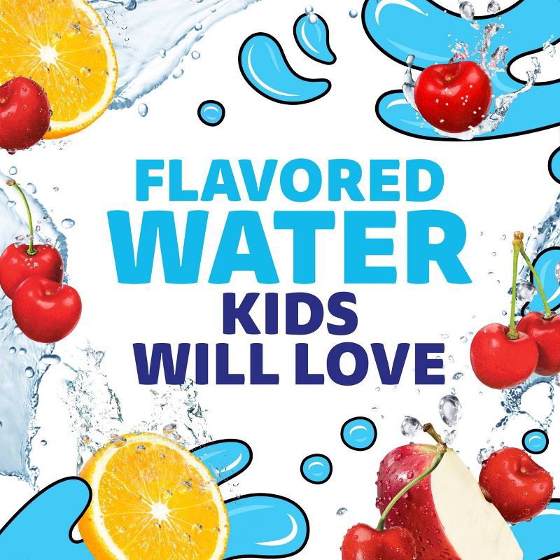slide 3 of 9, Capri Sun Roarin' Waters Fruit Punch Wave Flavored Water - 10pk/6 fl oz Pouches, 10 ct; 6 fl oz