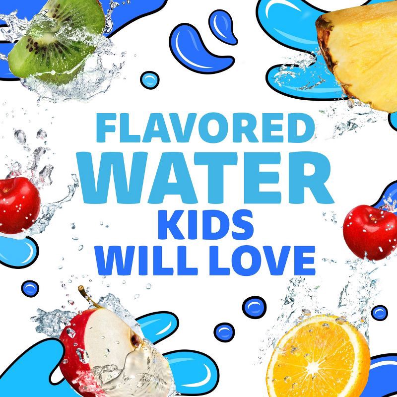 slide 4 of 9, Capri Sun Roarin' Waters Fruit Punch Wave Flavored Water - 10pk/6 fl oz Pouches, 10 ct; 6 fl oz