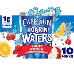 Capri Sun Roaring Waters Fruit Punch Pack - 10pk/6 fl oz Pouches
