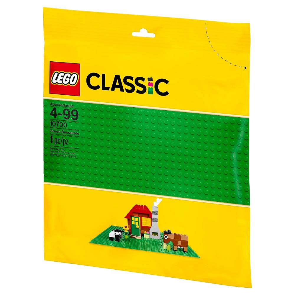 slide 4 of 4, LEGO Classic Green Baseplate 10700, 1 ct