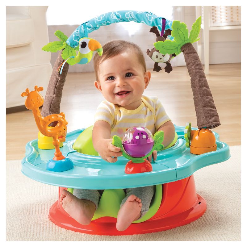 slide 2 of 7, Summer Infant Deluxe Super Seat - Wild Safari, 1 ct