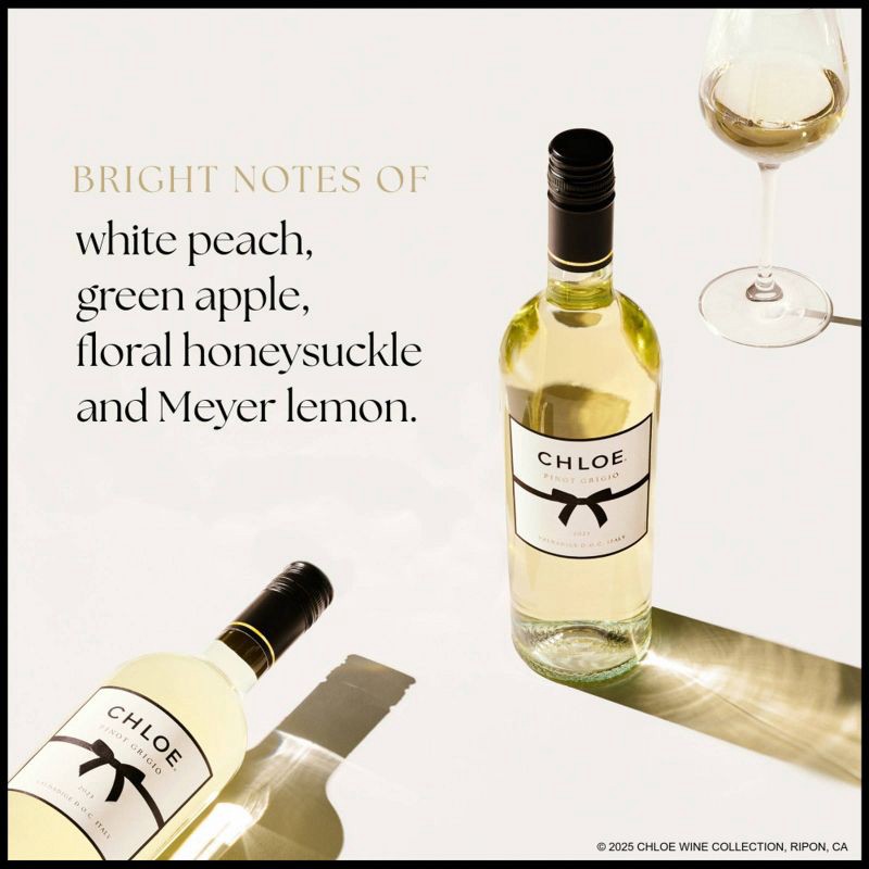 slide 5 of 9, Chloe Wine Collection Chloe Pinot Grigio White Wine - 750ml Bottle, 750 ml