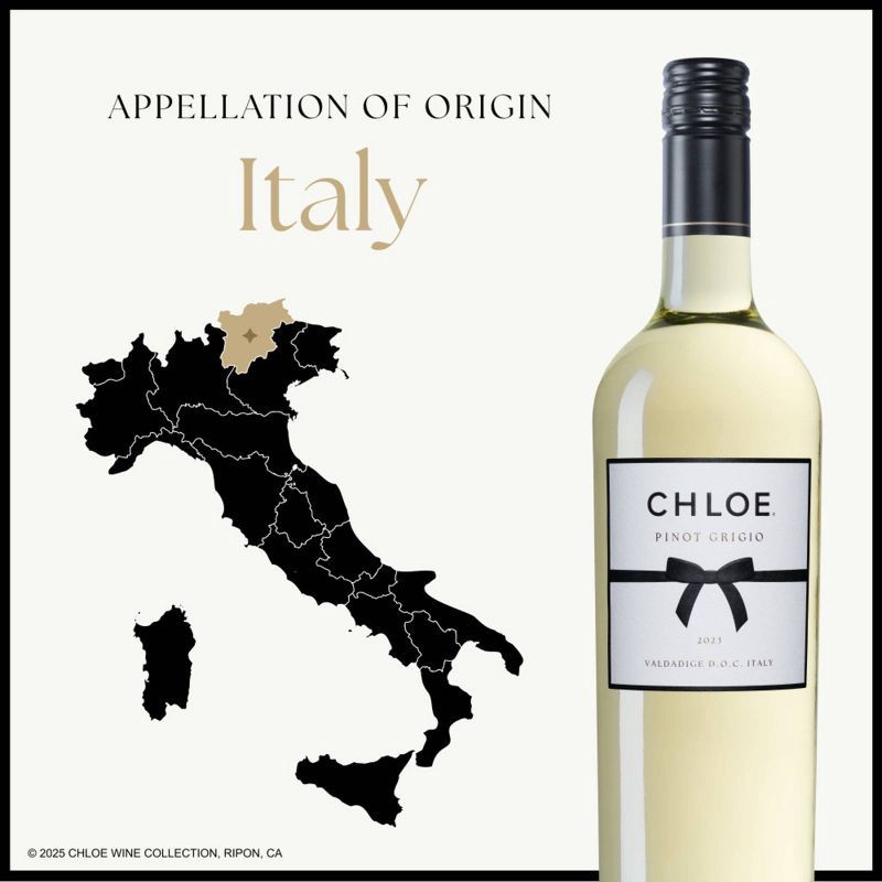 slide 7 of 9, Chloe Wine Collection Chloe Pinot Grigio White Wine - 750ml Bottle, 750 ml