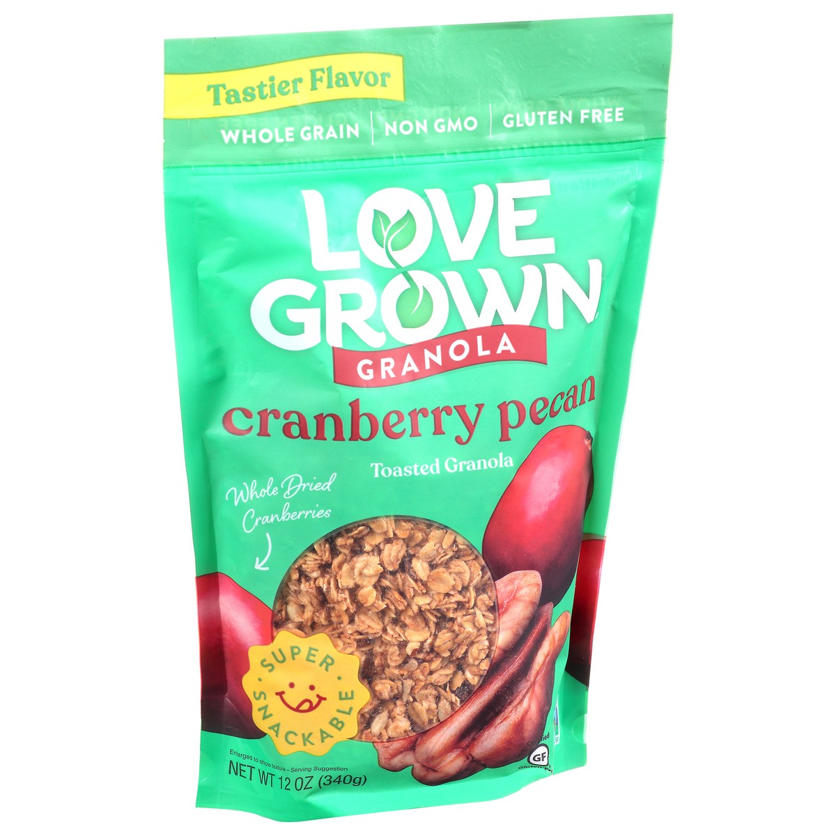 slide 8 of 11, Love Grown Cranberry Pecan Granola 12 oz, 12 oz