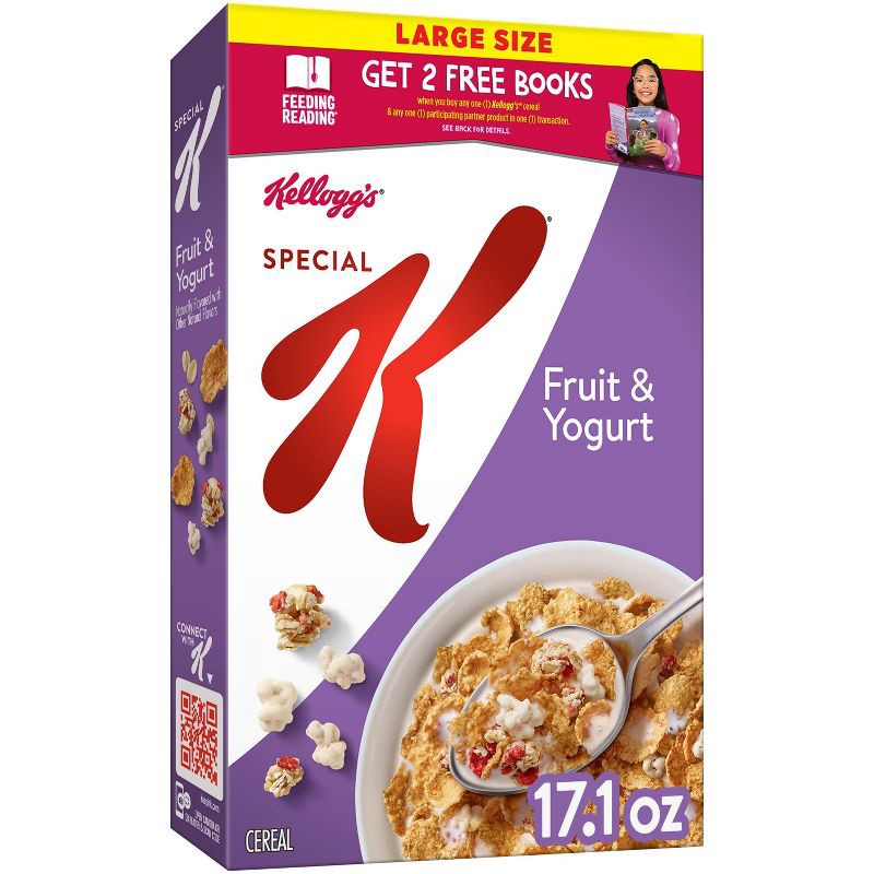 slide 12 of 12, Kellogg's Special K Fruit and Yogurt Cereal - 17.9oz, 17.9 oz