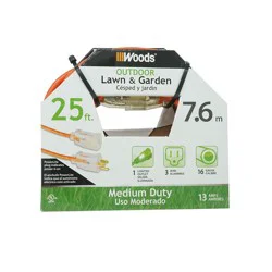 Woods 25' Extension Cord