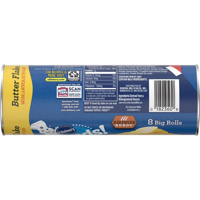 slide 7 of 9, Pillsbury Grands! Big & Buttery Crescent Rolls - 12oz/8ct, 8 ct; 12 oz