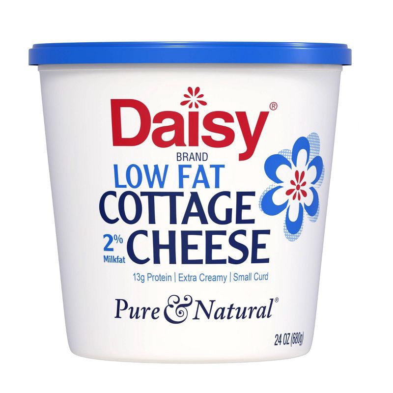 slide 1 of 4, Daisy Brand Daisy Low Fat 2% Small Curd Cottage Cheese - 1.5lbs, 1.5 lb