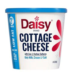Daisy Brand Daisy Low Fat 2% Small Curd Cottage Cheese - 1.5lbs