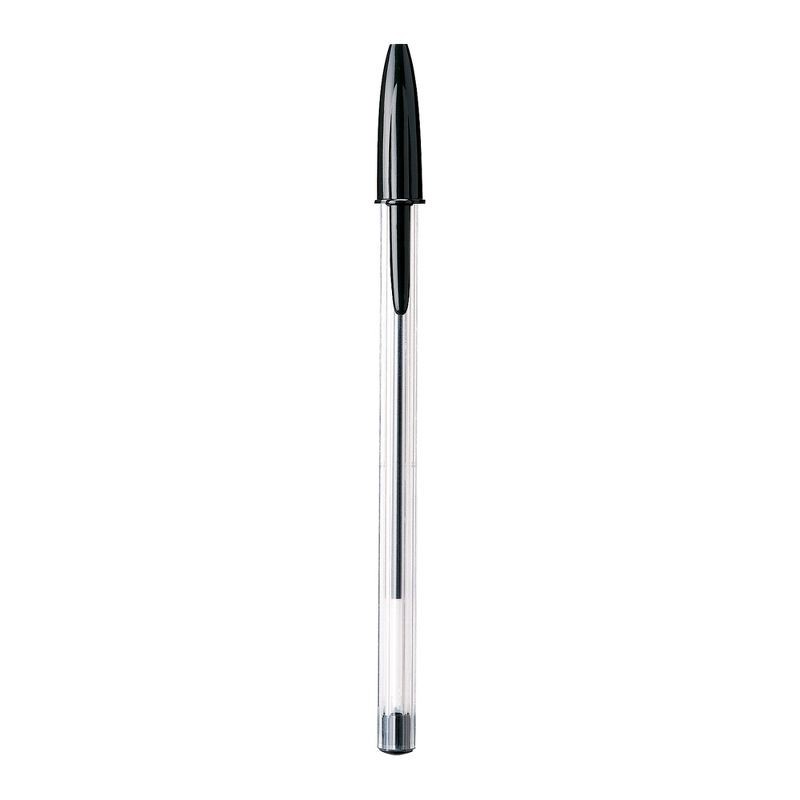 slide 3 of 5, BIC Cristal Xtra Smooth Ballpoint Pens, 1.2mm, 22ct - Black, 22 ct