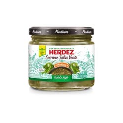 Herdez Serrano Salsa Verde 10.8oz