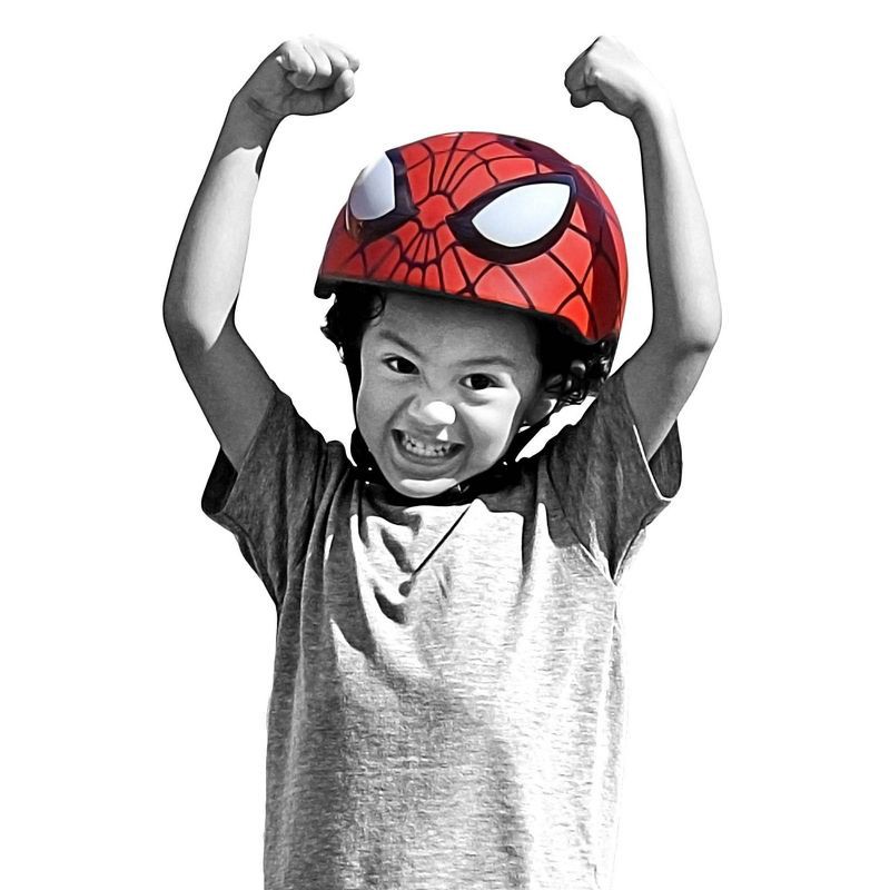 slide 5 of 6, Marvel Raskullz Spider-Man Child Bike Helmet, 1 ct