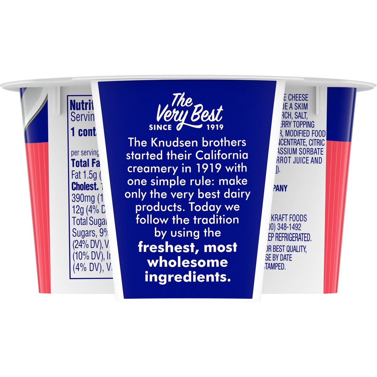 Knudsen Strawberry Cottage Cheese Doubles 4.7oz 4.7 oz Shipt