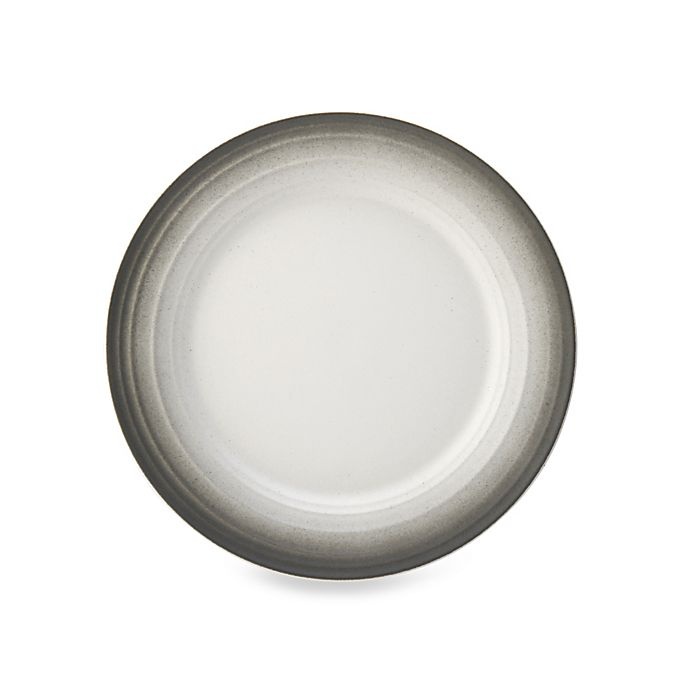 slide 1 of 2, Mikasa Swirl Ombre Salad Plate - Graphite, 1 ct