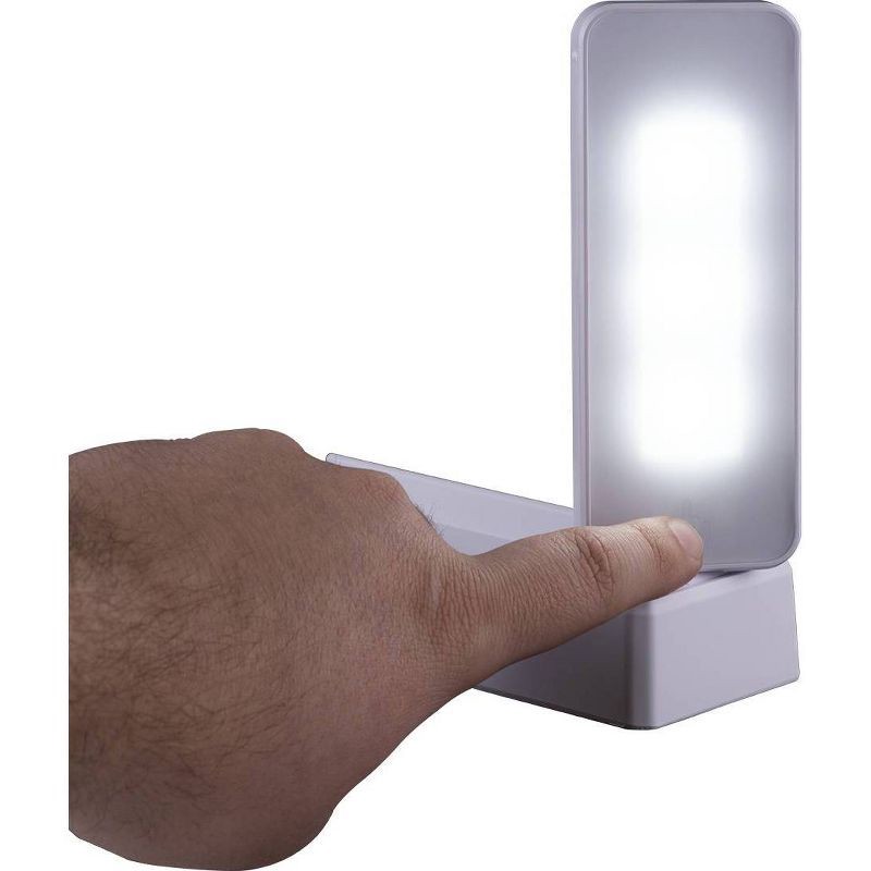 slide 8 of 12, Energizer Battery Operated Swivel Task LED Cabinet Lights Capacitive Touch: Tap Light for Closet, 50 Lumens, 30 Hr Run Time, 1 ct