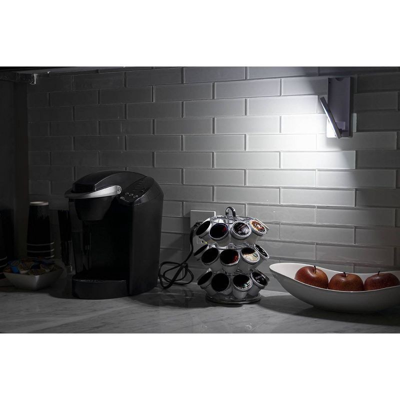 slide 7 of 12, Energizer Battery Operated Swivel Task LED Cabinet Lights Capacitive Touch: Tap Light for Closet, 50 Lumens, 30 Hr Run Time, 1 ct