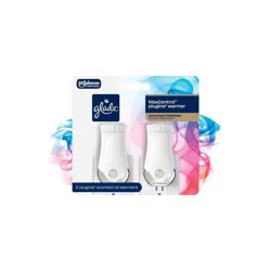 Glade Air Freshener Plug Ins Scented Oil Diffuser Warmer - 2ct: Electric Aromatherapy, 1.83" Depth, 3.74" Height