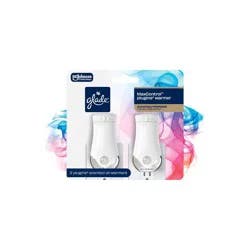 Glade Air Freshener Plug Ins Scented Oil Diffuser Warmer - 2ct: Electric Aromatherapy, 1.83" Depth, 3.74" Height