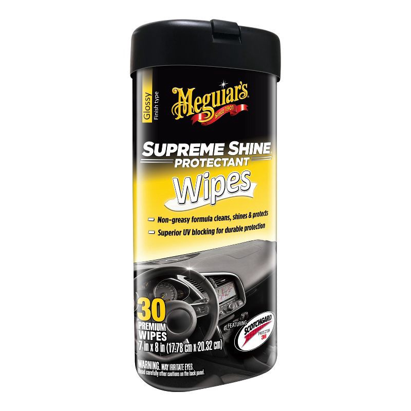 slide 1 of 7, Meguiars 25ct Supreme Shine Wipes, 25 ct