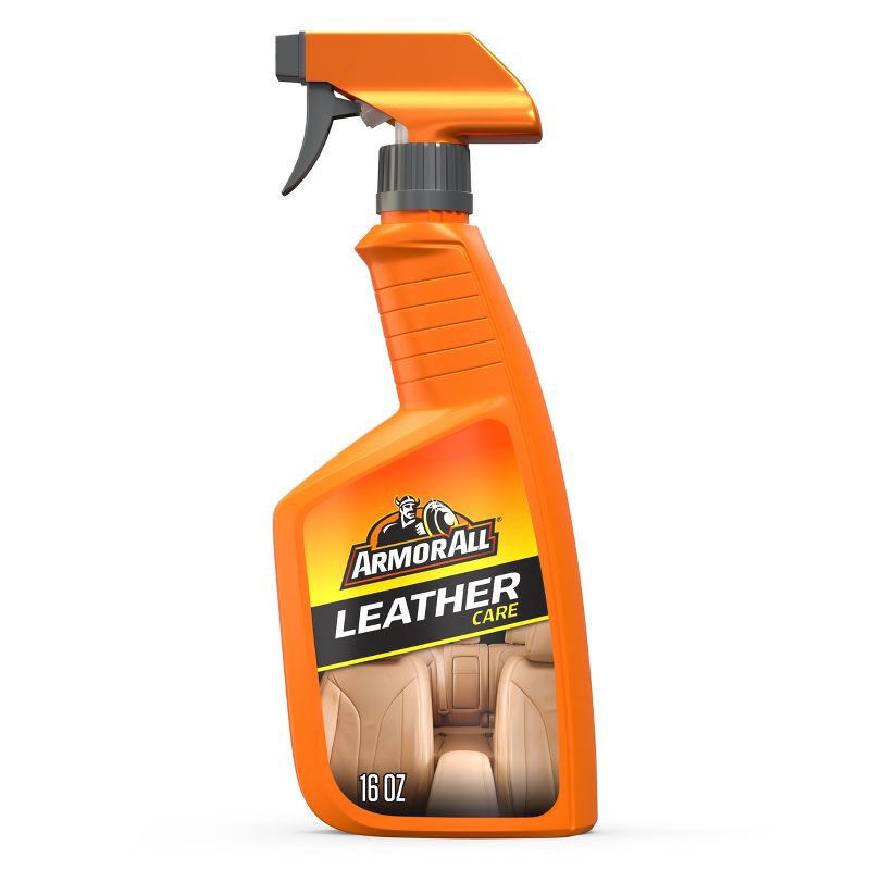 slide 1 of 7, Armor All 16oz Leather Care Automotive Protector: Vehicle Leather Conditioner & Cleaner, Car Interior Protection Liquid, 16 oz