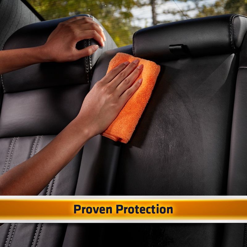 slide 7 of 7, Armor All 16oz Leather Care Automotive Protector: Vehicle Leather Conditioner & Cleaner, Car Interior Protection Liquid, 16 oz