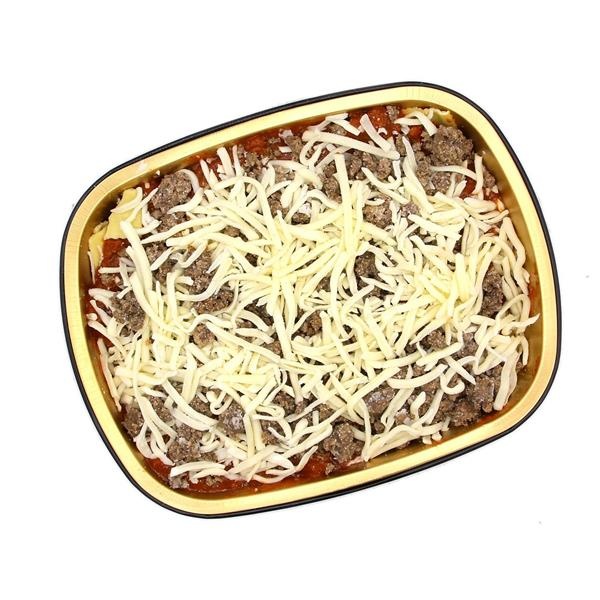 slide 1 of 1, Hy-Vee Take & Bake Lasagna, 41 oz