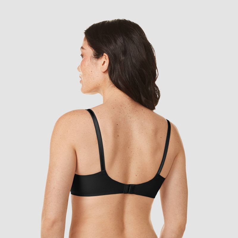 Simply Perfect By Warner's Women's Underarm Smoothing Underwire Bra Ta4356  - 36d Black : Target