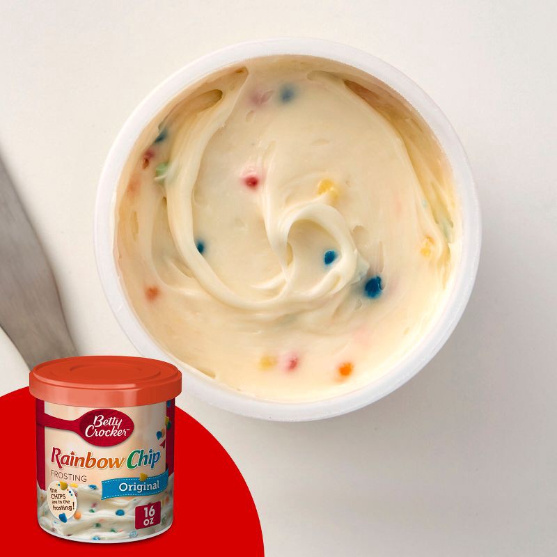 slide 2 of 10, Betty Crocker Rainbow Chip Frosting - 16oz, 16 oz