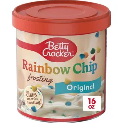 Betty Crocker Rainbow Chip Frosting - 16oz: Gluten-Free, Low Sodium