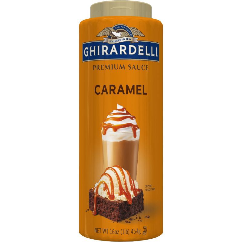 slide 1 of 5, GHIRARDELLI Premium Caramel Sauce - 16oz, 16 oz