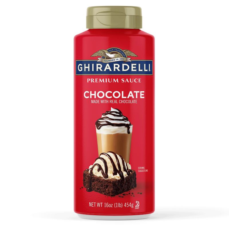 slide 2 of 6, GHIRARDELLI Premium Chocolate Sauce - 16oz, 16 oz