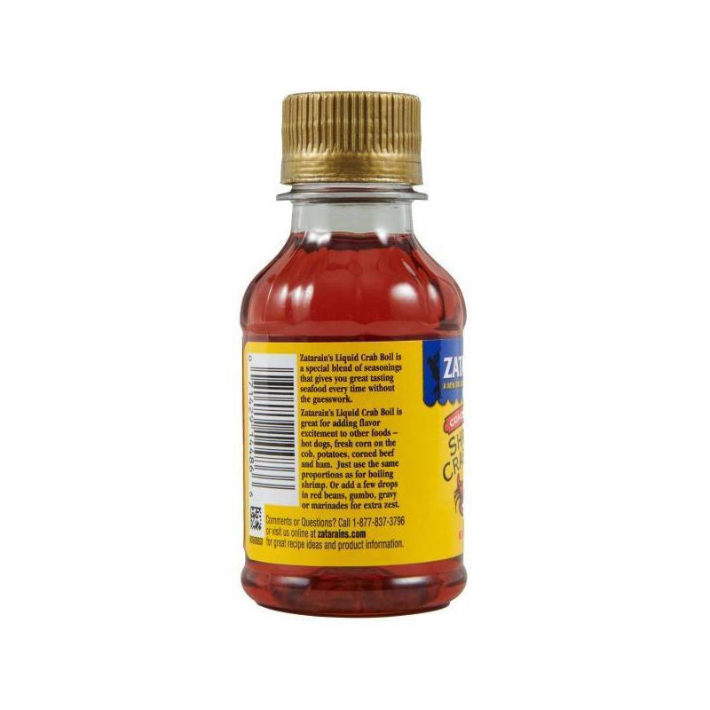 slide 2 of 6, Zatarain's Shrimp & Crab Boil Liquid Seasoning - 4 fl oz, 4 fl oz