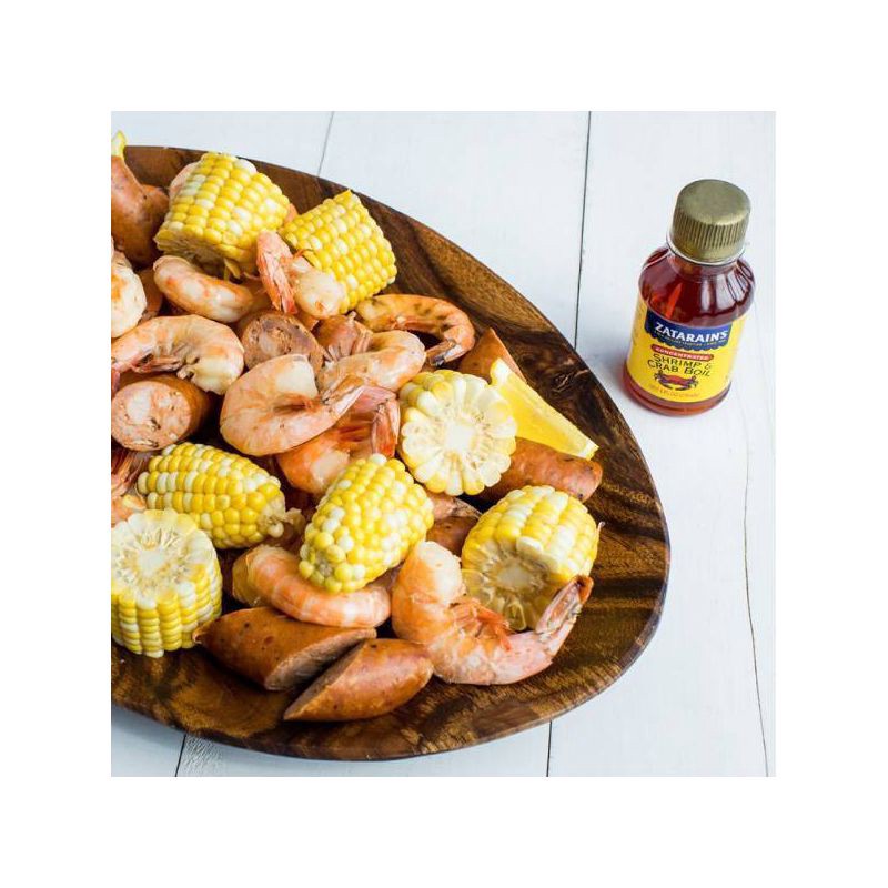 slide 4 of 6, Zatarain's Shrimp & Crab Boil Liquid Seasoning - 4 fl oz, 4 fl oz