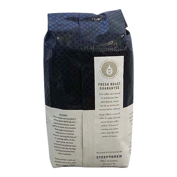 slide 8 of 13, Steep & Brew Ground Coffee Hazelnut - 12 oz, 12 oz