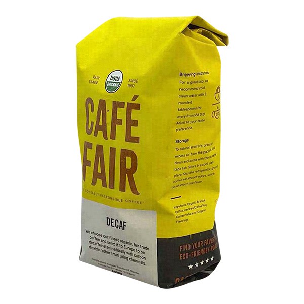 slide 3 of 9, Café Fair Decaf Gound Coffee, 12 oz