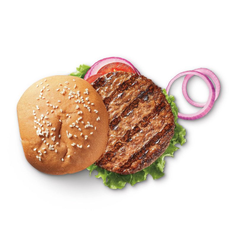 slide 3 of 4, 85/15 All Natural Beef Burger Patties - Frozen - 48oz/12ct - Good & Gather™, 12 ct; 48 oz