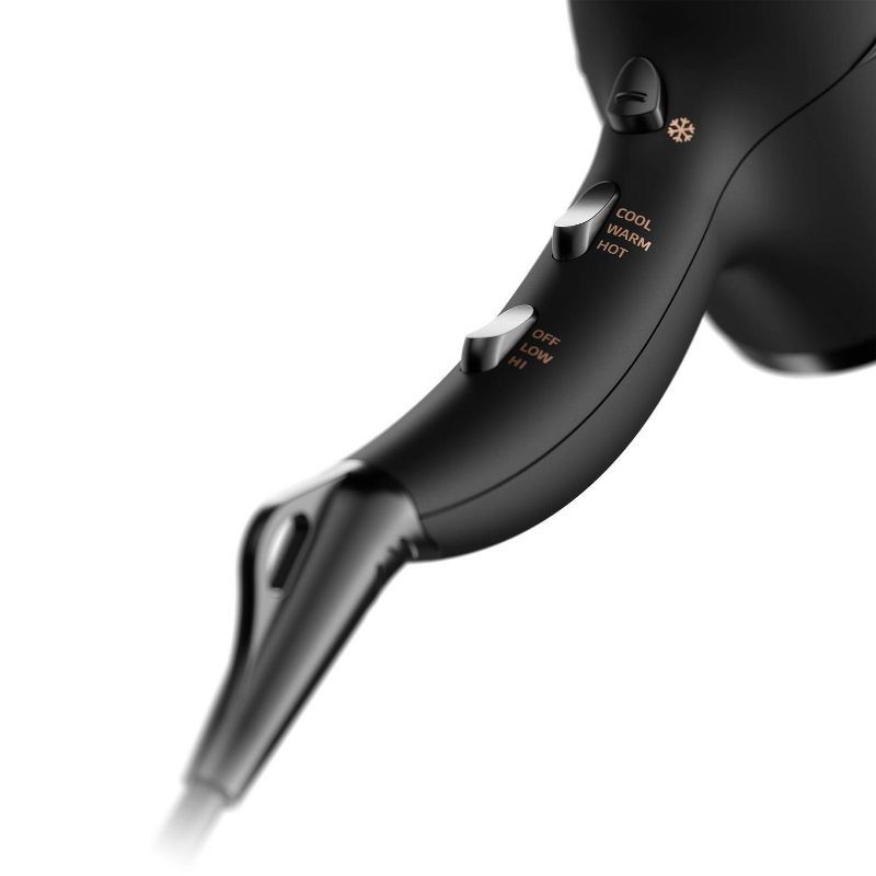 slide 4 of 7, Andis Pro Dry Soft Grip Tourmaline Ionic Ceramic 1875W Hair Dryer - Black, 1 ct