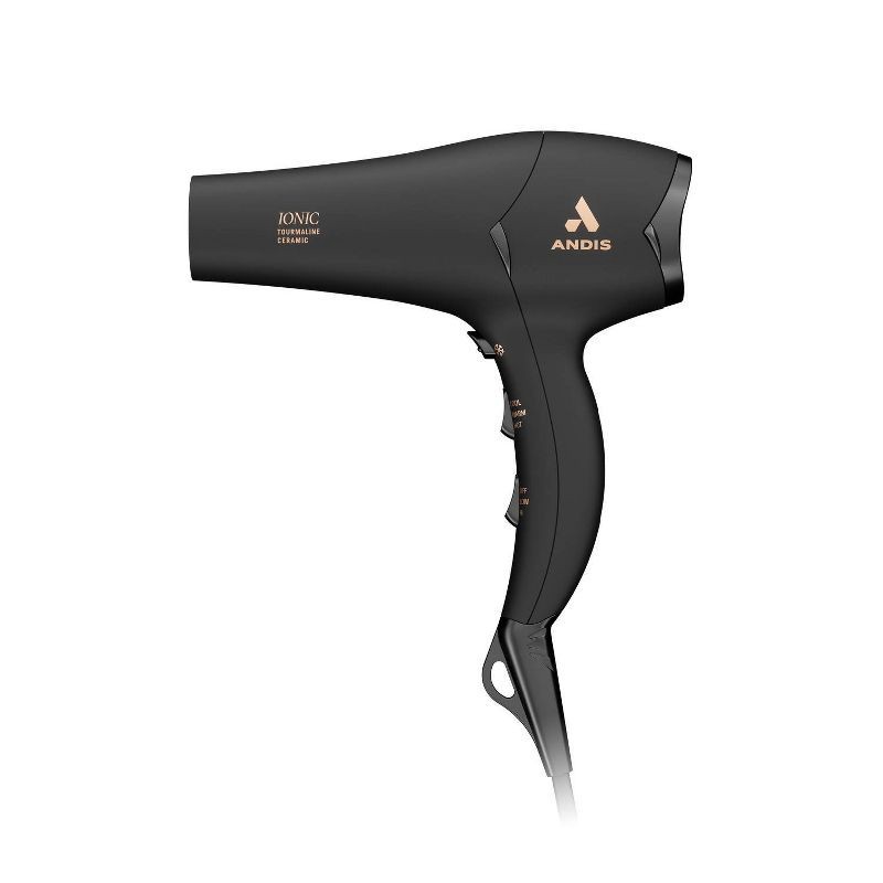 slide 7 of 7, Andis Pro Dry Soft Grip Tourmaline Ionic Ceramic 1875W Hair Dryer - Black, 1 ct