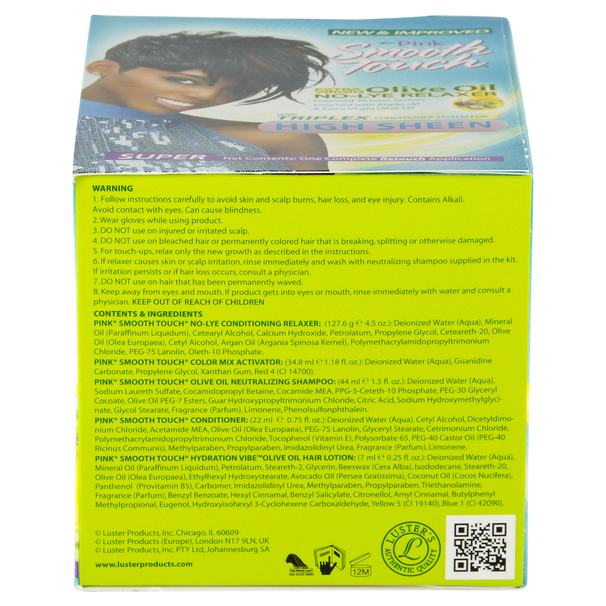 slide 2 of 6, Luster's Pink Smooth Touch New Growth Super Relaxer Kit, 1 ct