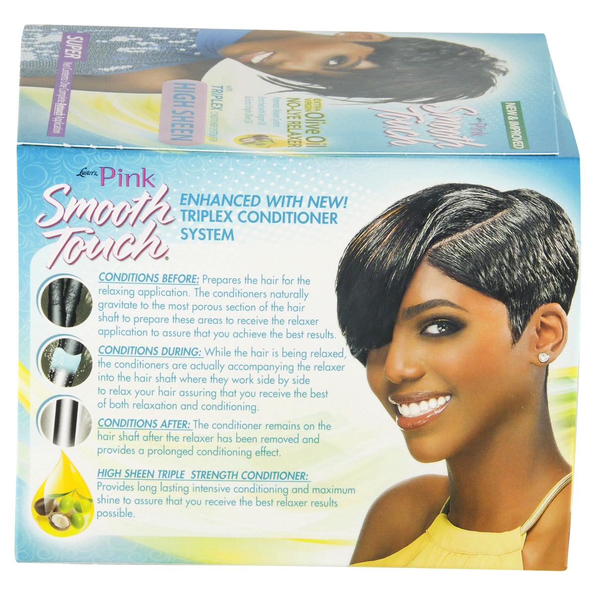 slide 4 of 6, Luster's Pink Smooth Touch New Growth Super Relaxer Kit, 1 ct