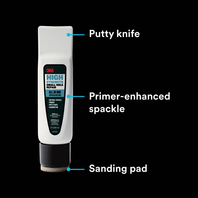 slide 5 of 5, 3M Company High Strength Small Hole Repair All in One Applicator Tool, 1 ct