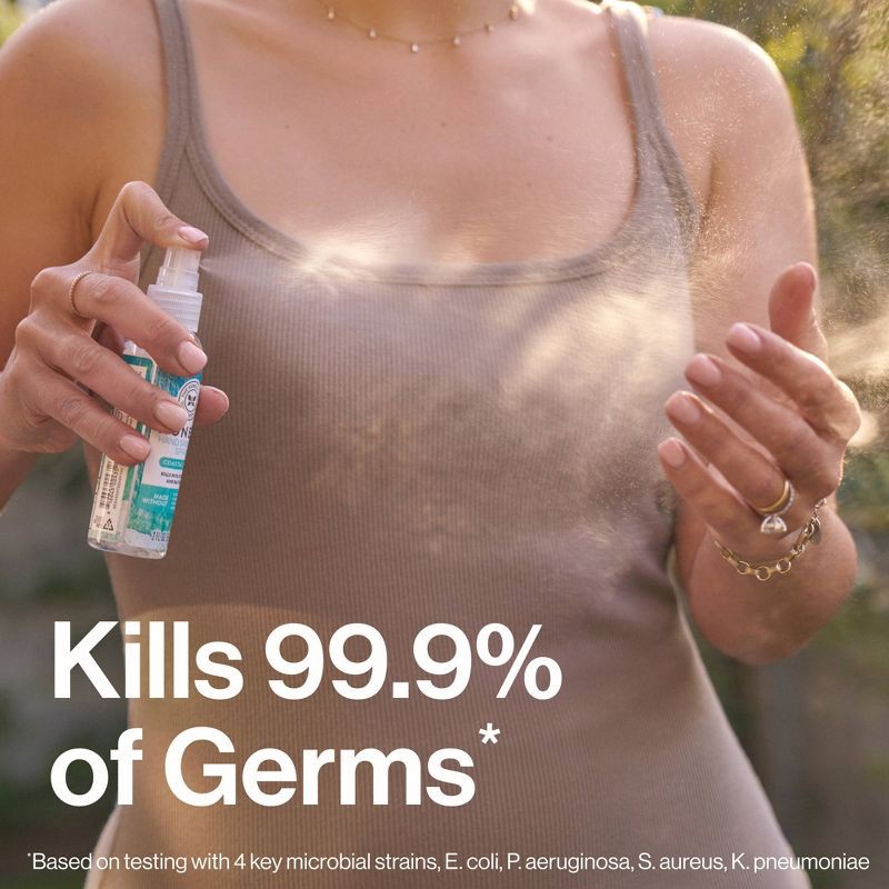 slide 8 of 8, The Honest Company Hand Sanitizer Spray - Grapefruit Grove - 2 fl oz, 2 fl oz