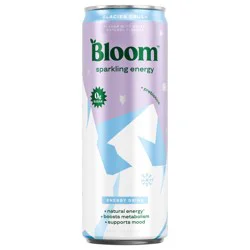 Bloom Glacier Crush Sparkling Energy Drink, 12 fl oz can
