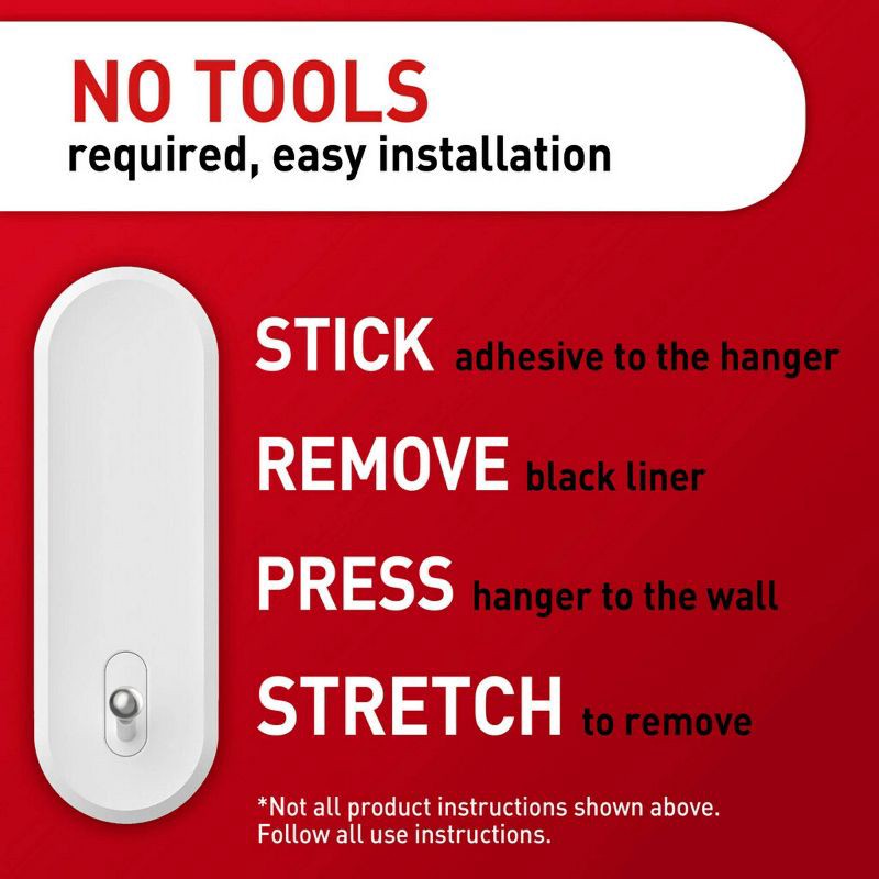slide 8 of 17, Command Medium Sized Wire Decorative Hooks White: Adhesive Wall Hooks, 3 lb Capacity, 7 Pack, 3 lb, 7 ct