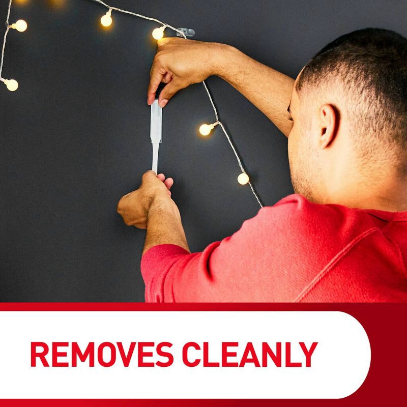 slide 11 of 17, Command Medium Sized Wire Decorative Hooks White: Adhesive Wall Hooks, 3 lb Capacity, 7 Pack, 3 lb, 7 ct